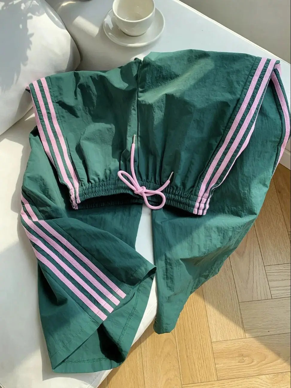 Women's clothing elegant, casual, fashionable, outdoor sports slimming, versatile, elastic waist pants