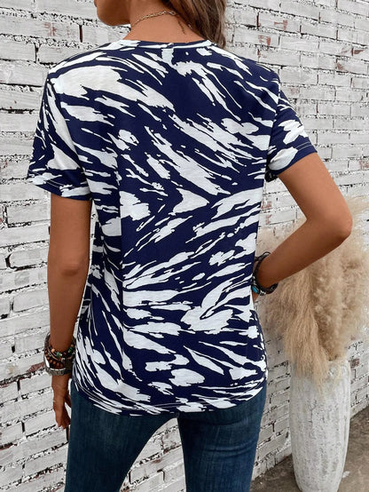 Women's T-Shirts For Women American Flag 3d Print Tops Casual Street Femalewear Summer Oversized T-Shirt Fashion Y2k Clothing