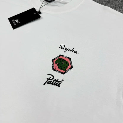 New Arrival Patta Tshirt American Street Style with Palm Tree Star Print Man Short Sleeve Tops