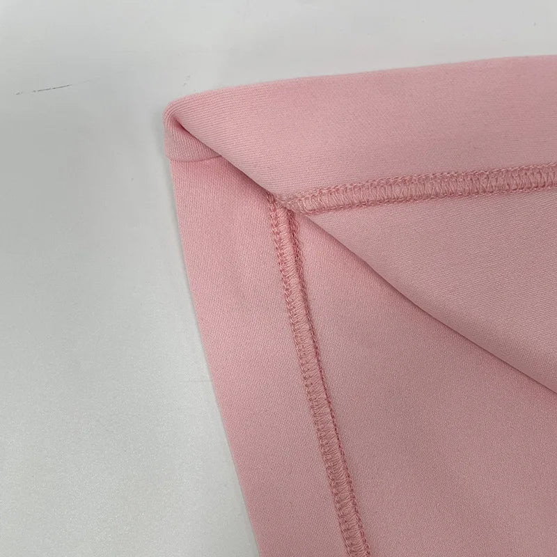 Women's Clothing 2025 Autumn New Arrival Contrast Color Design Sexy Tube Top Slim Fit Ruffle Dress Vestidos De Mujer