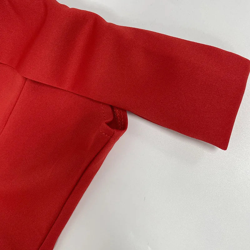 Women's Clothing 2025 Autumn New Arrival Contrast Color Design Sexy Tube Top Slim Fit Ruffle Dress Vestidos De Mujer