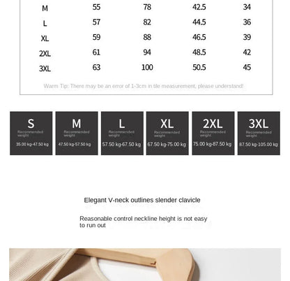 Women’s V-Neck Slim Fit T-Shirt – Casual Basic Top