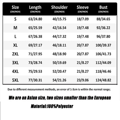 Women's T-Shirts For Women American Flag 3d Print Tops Casual Street Femalewear Summer Oversized T-Shirt Fashion Y2k Clothing