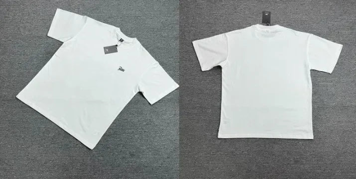New Arrival Patta Tshirt American Street Style with Palm Tree Star Print Man Short Sleeve Tops