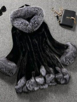 Faux Fur Mink Fur Coat